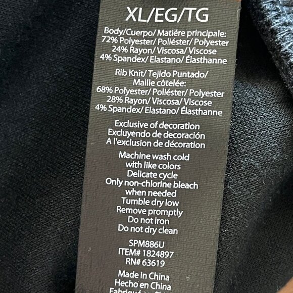 Spyder Black ProWeb Full Zip Hooded Jacket Sweatshirt Men's Size Medium XL - Picture 9 of 9